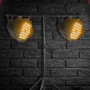 תאורת שטיפה צהוב חם + צבעונית RGB